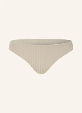 Calvin Klein Dół Od Bikini Basic Archive Rib beige