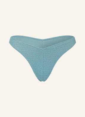 Calvin Klein Dół Od Bikini Brazylijskiego Ck Monogram Texture blau