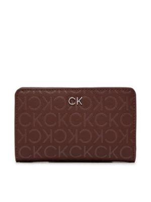 Calvin Klein Duży Portfel Damski Ck Daily Md K60K612683 Brązowy