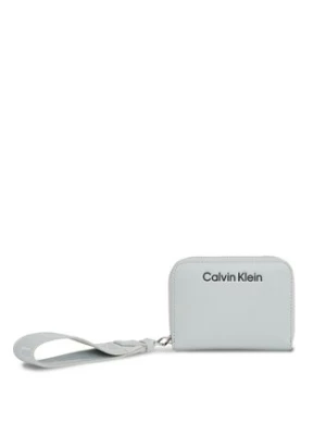 Calvin Klein Duży Portfel Damski Gracie K60K611688 Szary