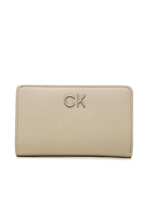 Calvin Klein Duży Portfel Damski K60K610962 Beżowy