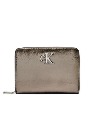 Calvin Klein Duży Portfel Damski K60K612745 Szary