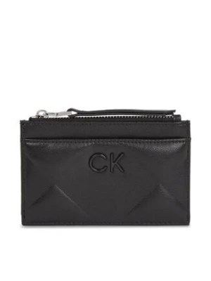 Calvin Klein Duży Portfel Damski Quilt K60K611704 Czarny