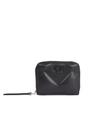 Calvin Klein Duży Portfel Damski Quilt K60K611783 Czarny