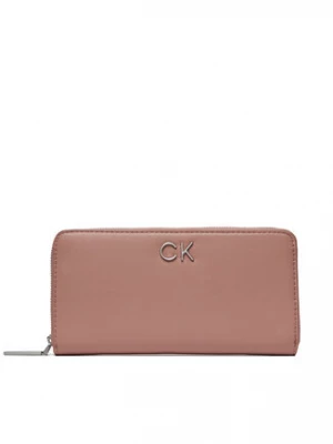 Calvin Klein Duży Portfel Damski Re-Lock Z/A Wallet Lg K60K609699 Różowy