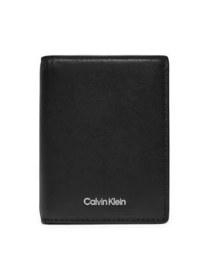 Calvin Klein Duży Portfel Męski Ck Sleek Bifold 7cc W/Coin K50K512694 Czarny