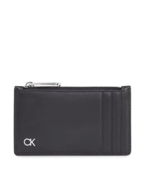 Calvin Klein Duży Portfel Męski Metal Ck K50K511685 Czarny