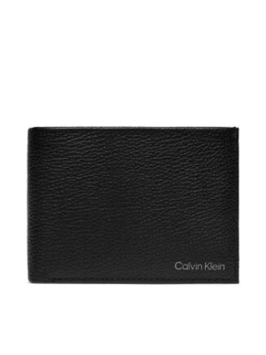 Calvin Klein Duży Portfel Męski Warmth Bifold 5Cc W/ Coin L K50K507896 Czarny