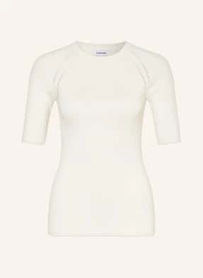 Calvin Klein Dzianinowa Koszulka weiss