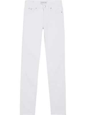 Calvin Klein Dżinsy - Skinny fit - w kolorze białym rozmiar: W28/L30