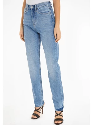 Calvin Klein Dżinsy - Tapered fit - w kolorze błękitnym rozmiar: W28/L30