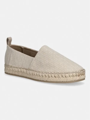 Calvin Klein espadryle damskie OBLIQUE ESPADRILLE AOP