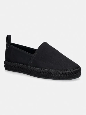 Calvin Klein espadryle damskie OBLIQUE ESPADRILLE CANVAS