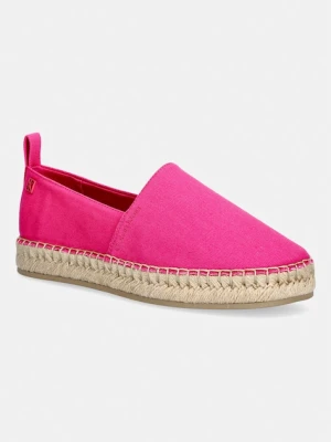 Calvin Klein espadryle damskie OBLIQUE ESPADRILLE CANVAS
