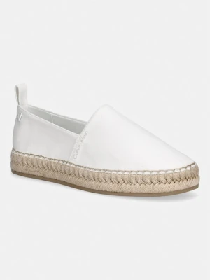 Calvin Klein espadryle damskie OBLIQUE ESPADRILLE CANVAS