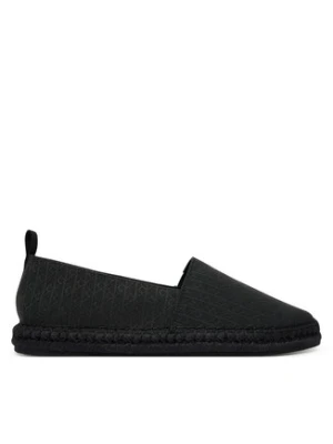 Calvin Klein Espadryle Espadrille Aop Cv HM0HM02231 Czarny