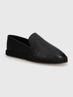 Calvin Klein espadryle ESPADRILLE EPI MONO kolor czarny HW0HW01917