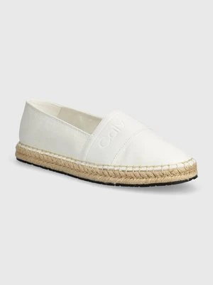 Calvin Klein espadryle ESPADRILLE HE kolor biały HW0HW01918