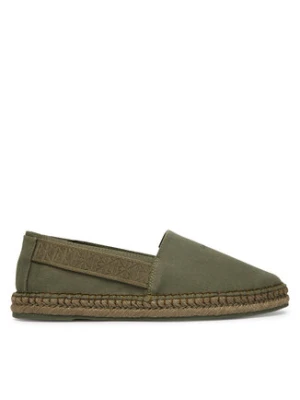 Calvin Klein Espadryle Espadrille Webbing Cv HM0HM02075 Zielony