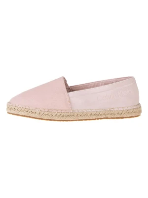 Calvin Klein Espadryle w kolorze jasnoróżowym rozmiar: 40