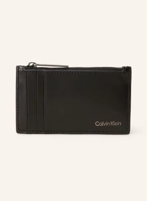 Calvin Klein Etui Na Karty Ck Smooth Z Kieszenią Na Monety schwarz