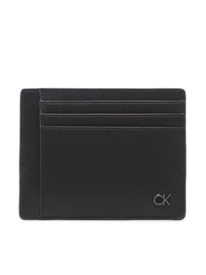 Calvin Klein Etui na karty kredytowe Ck Clean Pq Id Cardholder K50K510299 Czarny