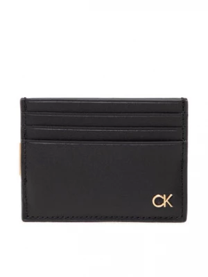 Calvin Klein Etui na karty kredytowe Ck Icon Cc Holder W/Clip K50K509625 Czarny