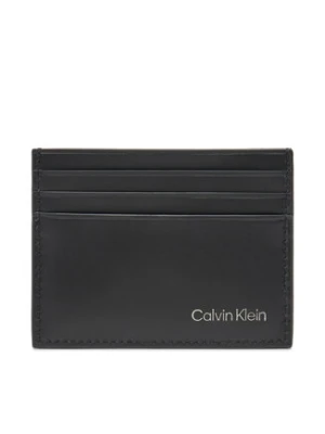 Calvin Klein Etui na karty kredytowe Ck Smooth Cardholder LV04D1104G Czarny