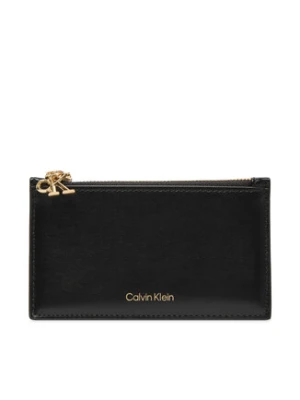 Calvin Klein Portfel Ck Zip Cardcase 6Cc LV04F1076G Czarny