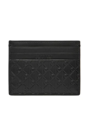 Calvin Klein Etui na karty kredytowe Embossed Emblem Card Case LV04D1128G Czarny