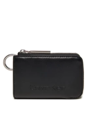 Calvin Klein Etui na karty kredytowe Embossed Logo K60K612441 Czarny