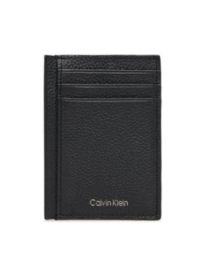 Calvin Klein Etui na karty kredytowe Foil Emboss Ns Card Case LV04D1061G Czarny