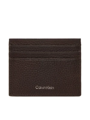 Calvin Klein Etui na karty kredytowe LV04D1060G Brązowy ciemny