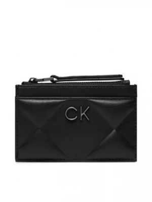 Calvin Klein Etui na karty kredytowe Re-Lock Quilt Cardholder K60K611372 Czarny