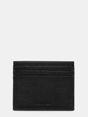 Calvin Klein etui na karty skórzane kolor czarny LV04D1100G