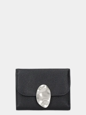 Calvin Klein etui na karty skórzane kolor czarny LV04F1062G