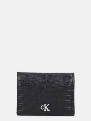 Calvin Klein etui na karty skórzane kolor czarny LV04F1068G