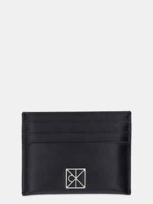 Calvin Klein etui na karty skórzane kolor czarny LV04F3317G
