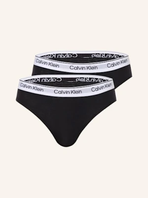 Calvin Klein Figi, 2 Szt. Icon Cotton Stretch schwarz