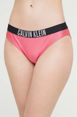 Calvin Klein figi kąpielowe kolor fioletowy