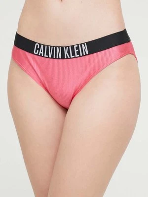 Calvin Klein figi kąpielowe kolor fioletowy