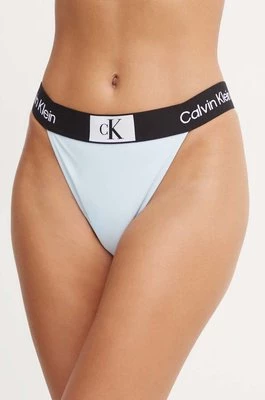 Calvin Klein figi kąpielowe kolor niebieski