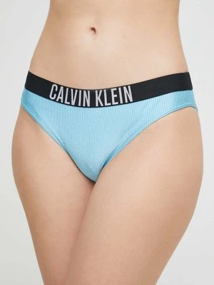 Calvin Klein figi kąpielowe kolor niebieski