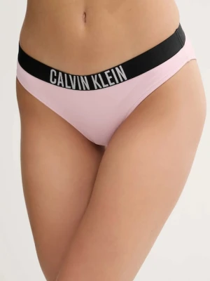Calvin Klein figi kąpielowe kolor różowy LV00Q62856