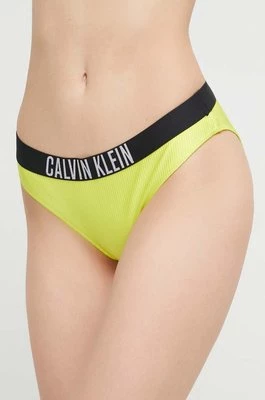 Calvin Klein figi kąpielowe kolor zielony