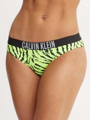 Calvin Klein figi kąpielowe kolor zielony KW0KW02337