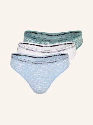 Calvin Klein Figi Modern Lace, 3 Szt. gruen