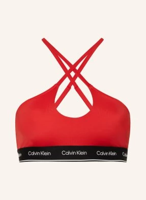 Calvin Klein Góra Od Bikini Bralette Ck Meta Legacy rot