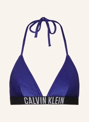 Calvin Klein Góra Od Bikini Trójkątnego Intense Power blau