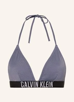 Calvin Klein Góra Od Bikini Trójkątnego Intense Power blau